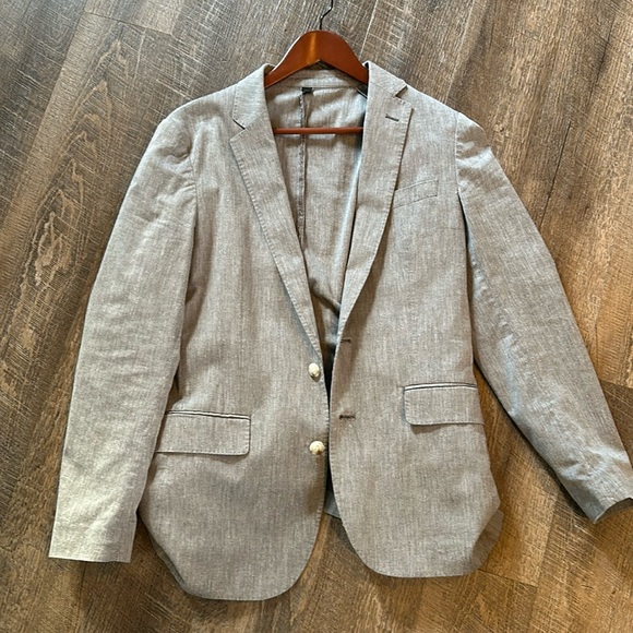 Heather Grey J.Crew Summer Sport Coat